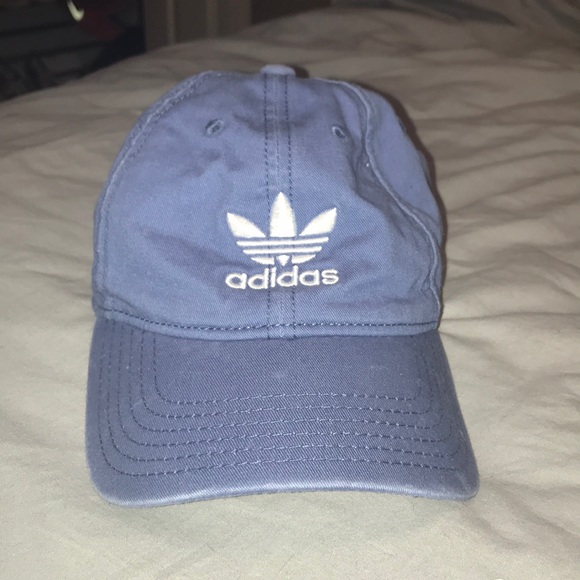 adidas Accessories - SOLD- New Women’s Adidas Logo Hat Blue